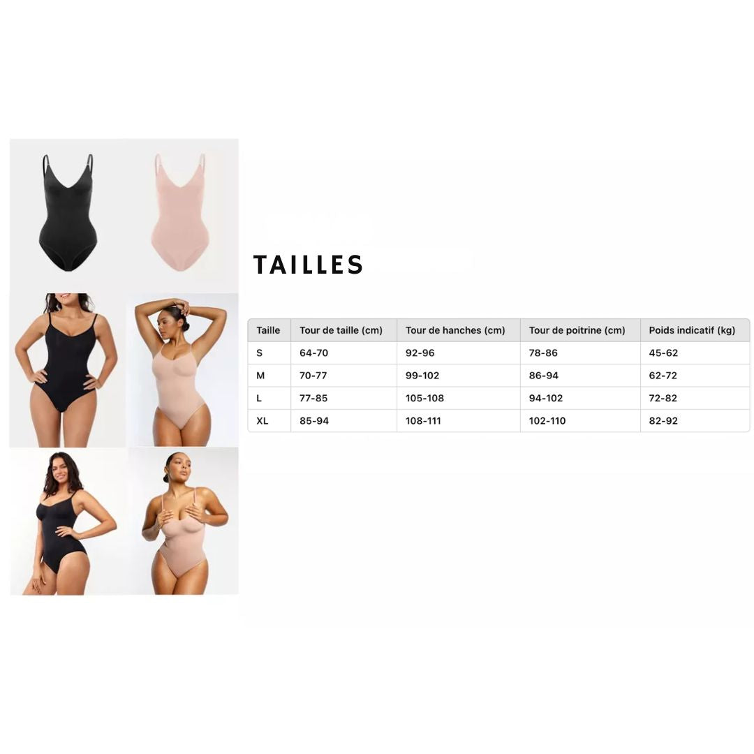 Body culotte ultra sculptant