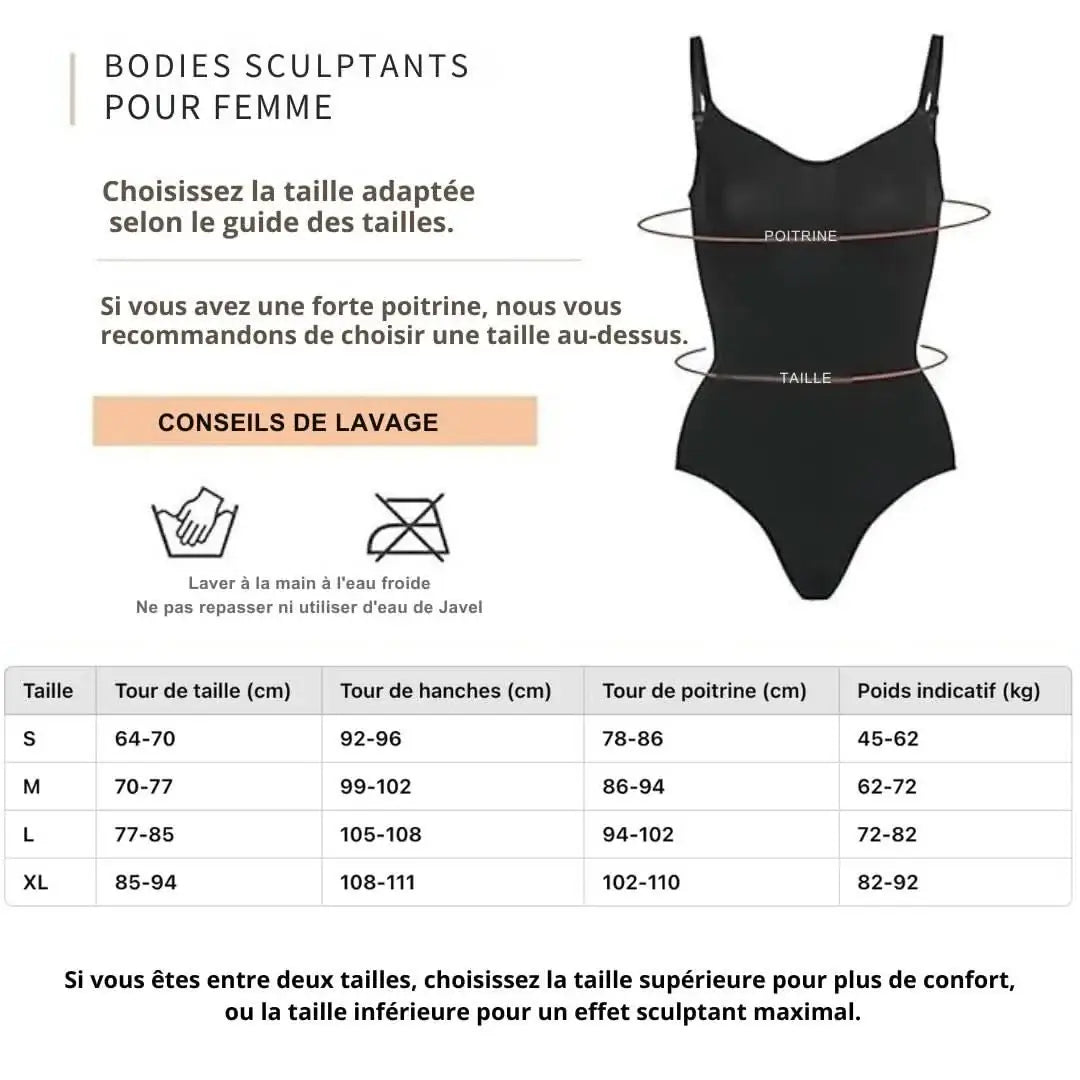 Body culotte ultra sculptant