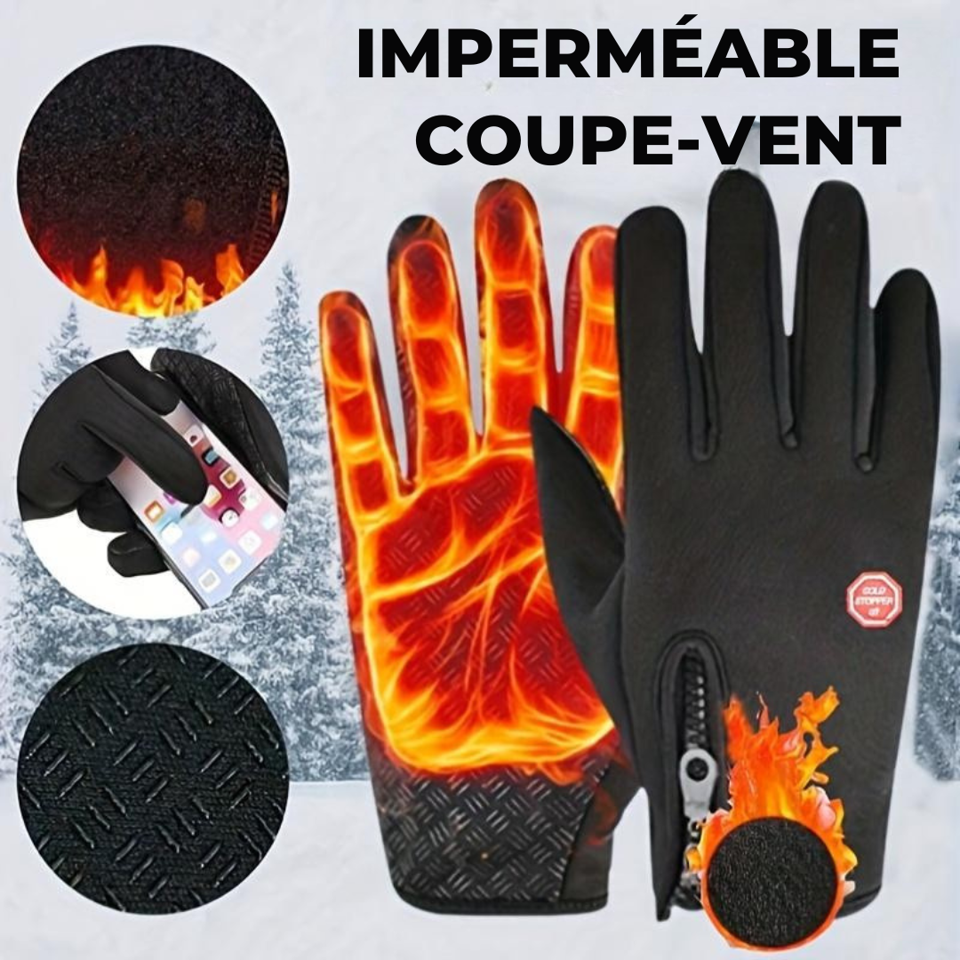 Gants thermiques et tactiles