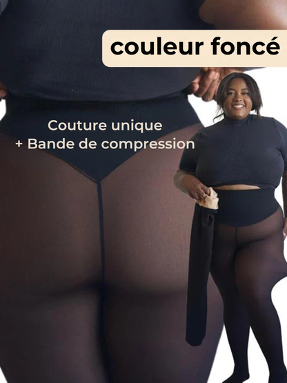 Collant polaire ultra-sculptant