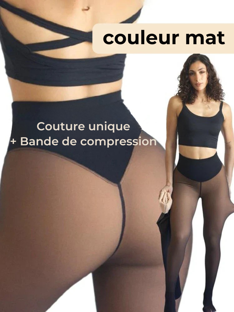 Collant polaire ultra-sculptant