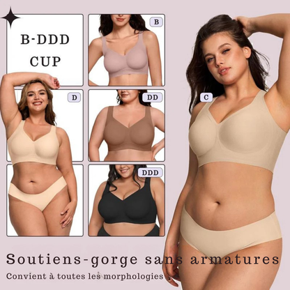 Soutien-gorge sans armatures couvrant
